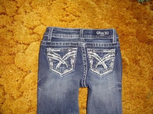 GRACE IN LA JEANS KIDS SIZE 8 - Picture 1 of 7