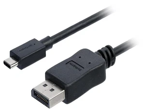 StarTech.com CDP2DPMM6B 6 ft. Black USB-C to DisplayPort Adapter Cable - 4K at - Picture 1 of 3