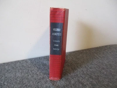VECTOR ANALYSIS HC *SIGNED by SCHWARTZ -WITH APPLICATIONS GEOMETRY PHYSICS -1960 - Image 1 of 4