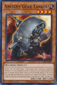Yu-Gi-Oh! Antiguo petrolero de engranajes común LEDE-EN007 casi nuevo - Imagen 1 de 1
