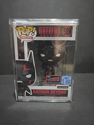Funko Pop! Batman Beyond #589 NYCC 2025 LE 1000 Official Sticker Hardstack incl. - Image 1 of 4