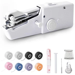 Handheld Mini Sewing Machine, Cordless Portable Quick Electric Sewing Machine... - Picture 1 of 6