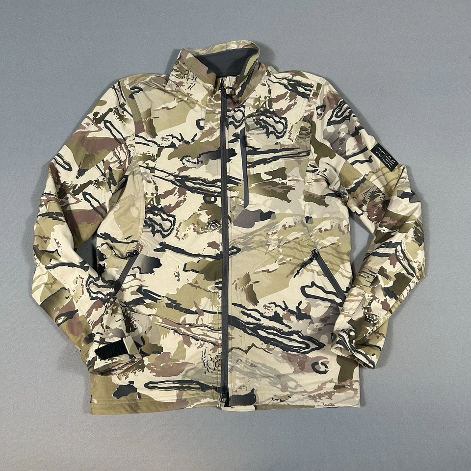 Chaqueta Under Armour Ridge Reaper Raider Hombres Pequeña Suelta Estéril Camuflaje Cremallera Completa Foto 1 de 4