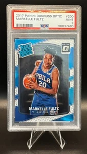 2017-18 Panini Donruss Optic Markelle Fultz Rookie RC #200 76ers PSA 9 MINT V4 - Picture 1 of 2