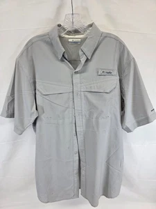 Columbia PFG Omni-Sombra Polo Hombre M Gris Ventilado Exterior - Imagen 1 de 12