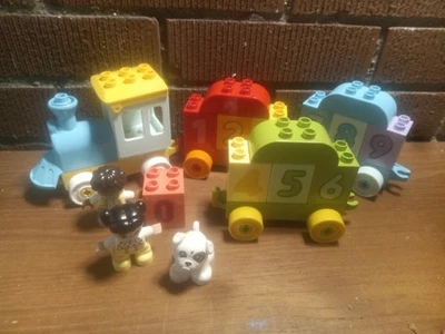 LEGO DUPLO Preschool Toy My First Number Train Colored Bricks Toddlers Playset - Image 1 of 4