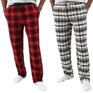 Eddie Bauer Men’S Flannel Pant, 2-Pack, SZ XXL - Picture 1 of 4