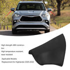 Right Side View Mirror Base Cover Black Smoth Surface Rounded Corners For