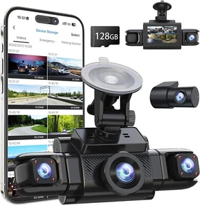 Mejor Camara De Seguridad 1080P Para Carros De 360° Cámara De 4 Canales - Picture 1 of 9