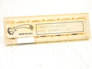 10 NEUE ÜBERSCHÜSSIGE KOMET W28 10010.0221 HARTMETALLEINSÄTZE WOEX 03T102-01K10  - Bild 1 von 1