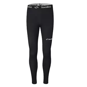 Mens Sondico Elasticated Base Layer Tights Bottoms - Black - Picture 1 of 4