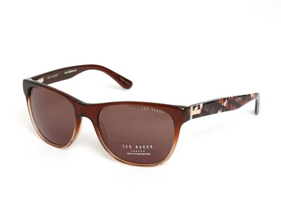 Óculos de sol Ted Baker London B586 feminino 55 mm marrom quadrado R2517 - Imagem 1 de 3