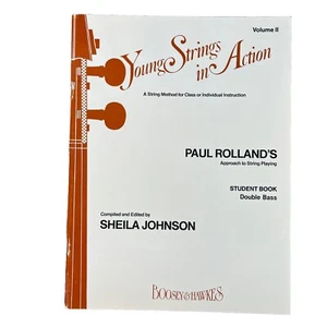Young Strings in Action Volume II Series Composed by Paul Rolland Student Book - Picture 1 of 4