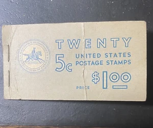 Five cent George Washington unused book of stamps 1962. Rare. 4 Pages. - Picture 1 of 5