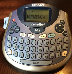 Dymo LetraTag LT-100T Label Maker No Power Cord Works With Batteries - Picture 1 of 5