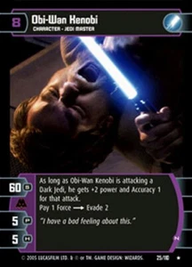 Star Wars TCG WOTC Die Rache der Sith Obi-Wan Kenobi 25/110 - Bild 1 von 1