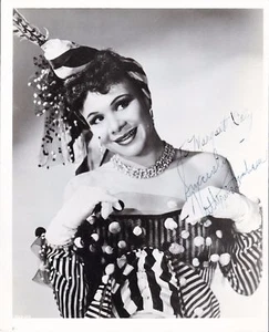 Muy Raro AUTÓGRAFO KATHERINE DUNHAM 8x10 Bailarina Activista + LENA HORNE 4x6 Automático - Imagen 1 de 4