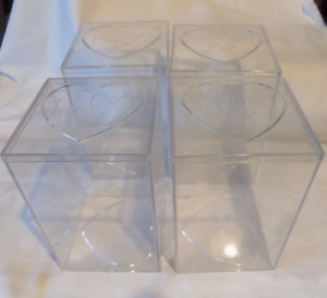 TY  Official Presentation  EMPTY DISPLAY CASES  x 4