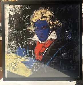 ANDY WARHOL "Beethoven” 1992 Andy Warhol Foundation Printed In GERMANY FRAMED - Picture 1 of 22