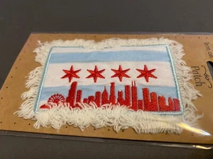 Parche de hierro BANDERA DE CHICAGO - Imagen 1 de 1