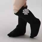 [Dollmore] 1/6 BJD YOSD USD  Dear Doll Size - Flower Smart Knee Socks (Black