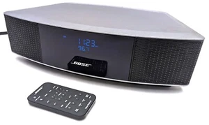 Bose Wave Radio Music System IV Platinum AM/FM Aux Model 417788-WR with Remote - Picture 1 of 20
