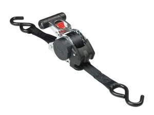 Master Lock - Retractable Ratchet Tie Down + S Hook 3m (Pack of 2) - Picture 1 of 1