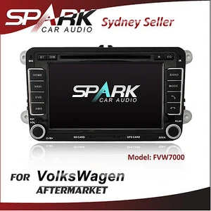 7" CT GPS DVD SAT NAV BLUETOOTH FOR VW VOLKSWAGEN PASSAT JETTA CADDY POLO - Picture 1 of 2