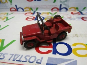 1950's Dinky Red Jeep - Picture 1 of 6