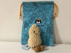 Jellycat AMUSEABLE CACAHUETE Auténtico Juguete de Peluche Suave Divertido LINDO Comida Coleccionable Nuevo con Etiquetas - Imagen 1 de 4