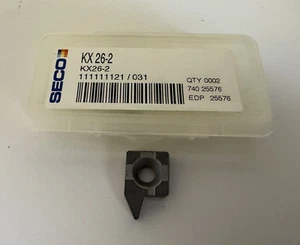 Seco 74025576 KX26-2 Wendeplatten Stck 2 - Bild 1 von 2