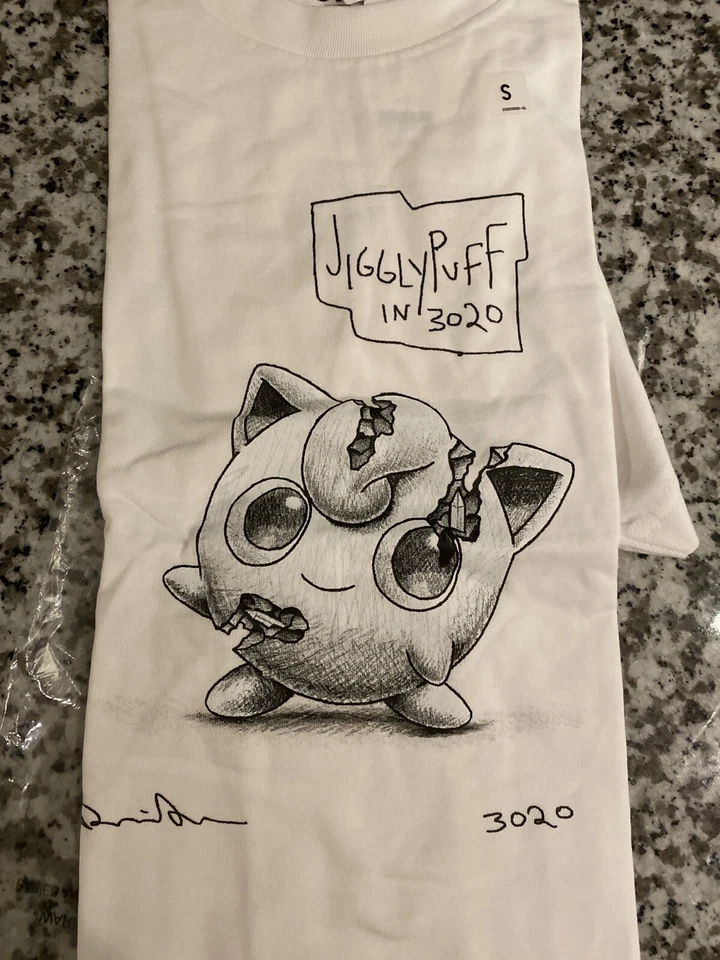 Uniqlo Daniel Arsham X Pokemon Utshort Sleeve Tee White Size S