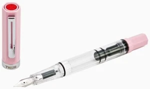 TWSBI Eco Fountain Pen TW100072 Pastel Pink Fine Nib Piston Fill Writing Tool - Picture 1 of 3