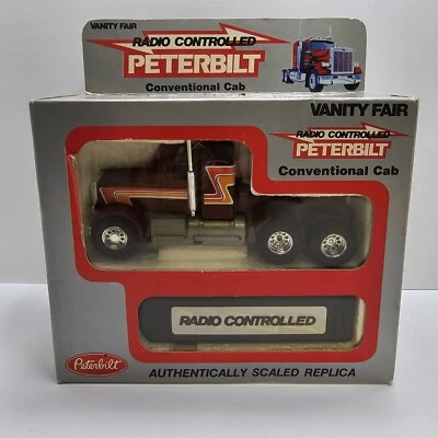 Vintage Vanity Fair Radio Controlled Peterbilt Conventional Cab Semi Truck READ  - Image 1 of 4