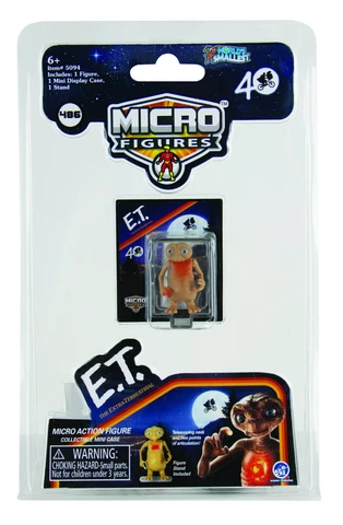 World's Smallest E.T. Micro Pop Culture Mini Extra Terrestrial 1980s Space Movie Cover