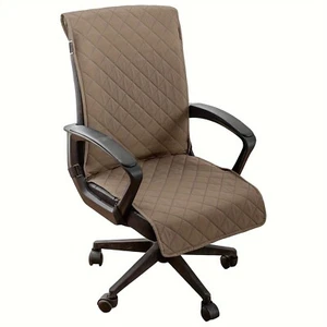 100% waterproof non-slip reversible square office Chair Cover (large/medium) - Picture 1 of 23