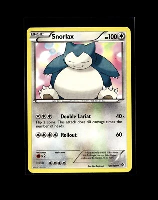 Snorlax Munchlax Pokemon Card! Holo/Reverse Holo Rare EX V VMAX Full Art Cards! - Image 1 of 2