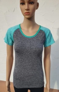 Damen Top T-shirt Oberteil Sport Fitness Shirt Gr. 34/36 und Gr. 36/38 ( 1081 ) - Picture 1 of 8