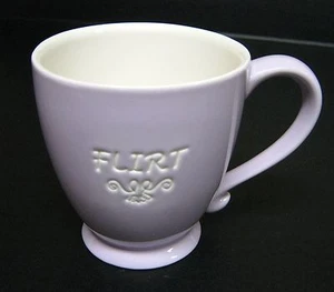 Starbucks Flirt Coffee Mug Lavender Light Purple 15 oz Valentine Sweetheart 2006 - Imagen 1 de 7