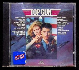 Top Gun Original Motion Picture Soundtrack 1986 CD Tom Cruise McGillis - NM - Picture 1 of 4