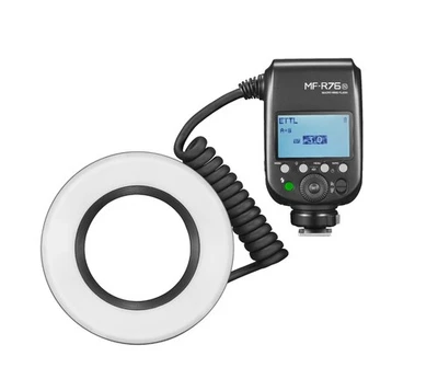 Godox MF-R76N Makro Ringblitzgerät Nikon i-TTL B-Ware Macro Ring Flash - Bild 1 von 3
