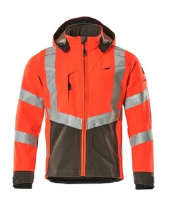 Giacca Softshell Mascot Safe Supreme 15502 Hi-Vis Rosso/Antracite Scuro - Foto 1 di 1