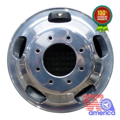 (Ships Today) Wheel Rim Ford F-350 17 2021-2024 Factory Front Polished OE 10477 - Image 1 of 4