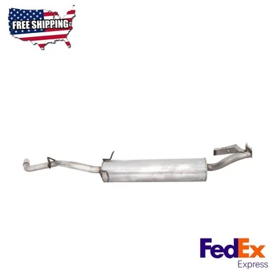 Muffler Aluminized Stainless Steel Rear Fits 2003-2004 Nissan Xterra SE XE - Image 1 of 4