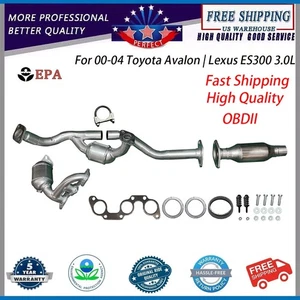 All Three Catalytic Converter Set For 00-04 Toyota Avalon | Lexus ES300 3.0L NEW - Picture 1 of 13