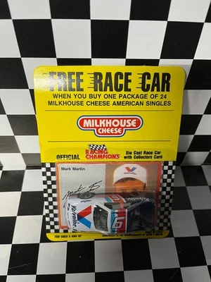 Mark Martin #6 Valvoline Racing Champions Milkhouse Cheese escala 1:64 fundido a presión Foto 1 de 2