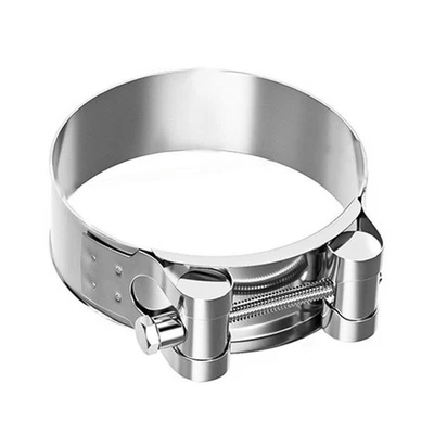 Stainless Steel Hose Clamp for Enhanced Sealing of Water and Fuel Pipes - Image 1 of 4