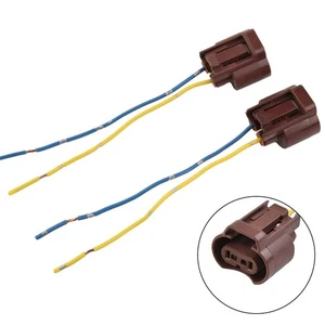 Long lasting Performance with 2 Wire Pigtail Female U 9006 HB4 Harness - Picture 1 of 12