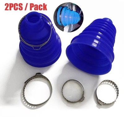 2x Eje de transmisión CV Junta Bota Kit Velocidad constante Cubierta Antipolvo Universal Silicona Foto 1 de 4