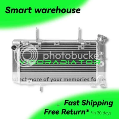 New Radiator fit Suzuki Vstrom 1000 DL1000 2002-2009 2012 2003 2004 05 Aluminum - Image 1 of 4